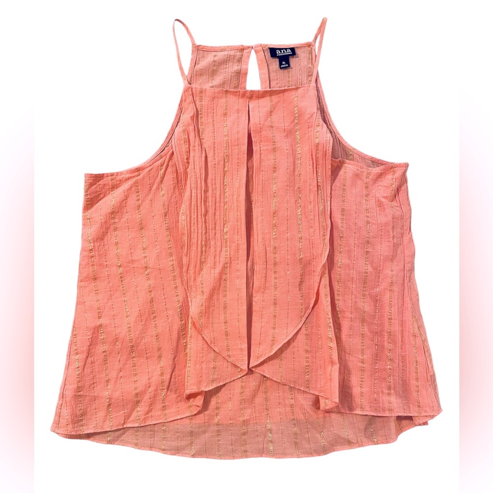 NEW• Peach and Gold Tank Top